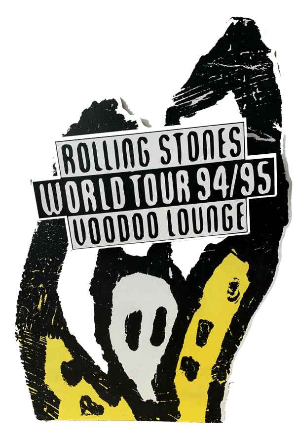 Rolling Stones American Tour 1972 Original Vintage Poster | John