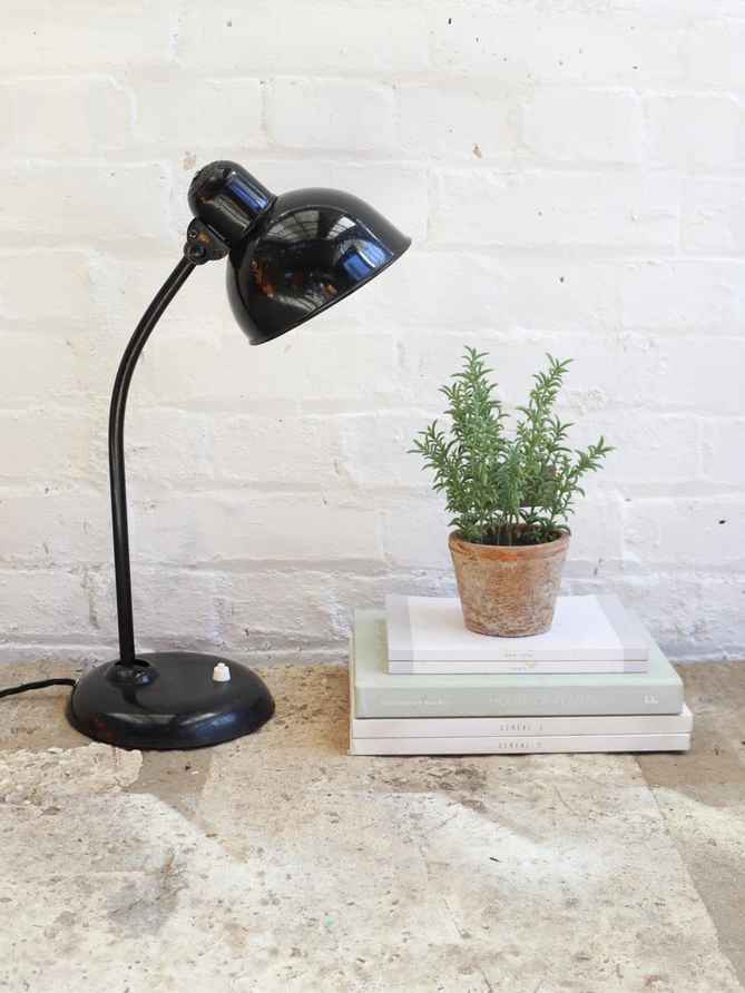 Kaiser Idell Original 6551 desk ramp レア Bauhaus desk lamp model 6551, Christian Dell for Kaiser Idell 1930's