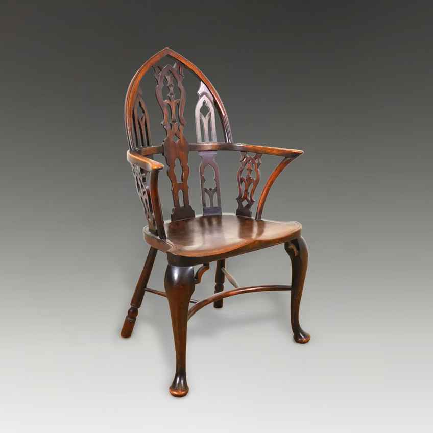 家具 Vintage Windsor chair Set of Five Antique Fan Back Windsor Chairs | Mayfly Vintage