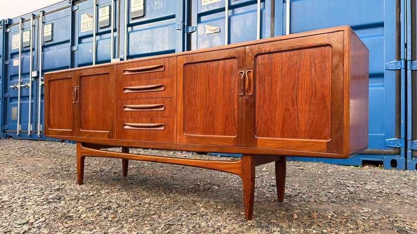 IZ48309I○G-PLAN Fresco ヴィンテージ デスク チーク 英国 ジープラン