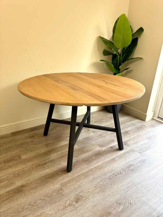Ercol 377 Old Colonial Drop Leaf Table In Elm | Vinterior