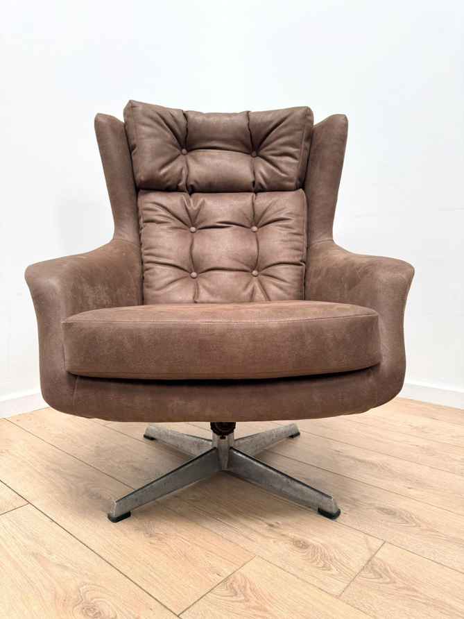 Black Armchair By Samuel Parker For Parker Knoll, 1960s | Samuel