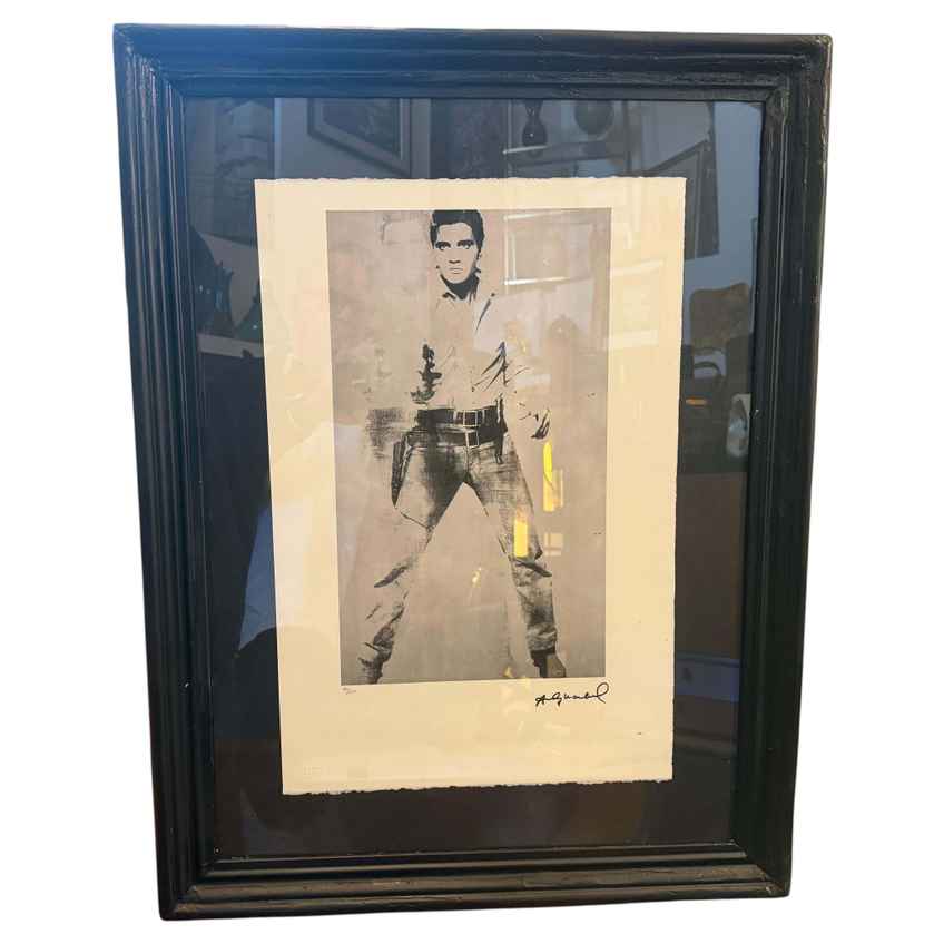 1993 Andy Warhol Four Monkeys Large Framed Lithograph Print | Andy