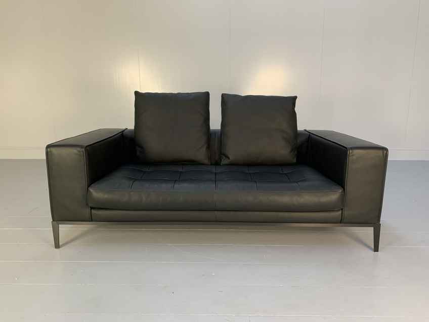 B&B Italia Maxalto “Simplice” 2.5 Seat Sofa – In Woven Linen | B&B