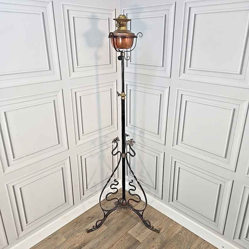 Buy Black Vintage Floor Lamp | Vinterior KPM vintage stand Light