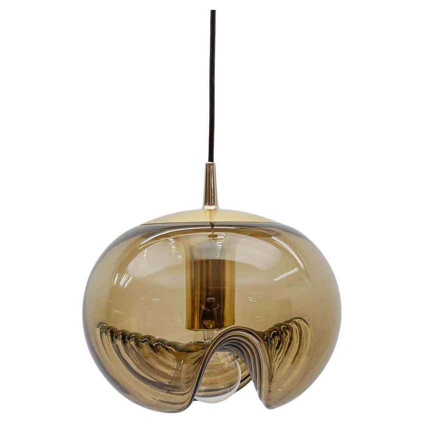 Peil & Putzler 'Futura' Hanging Lamp By Koch & Lowy ,1970s | Koch
