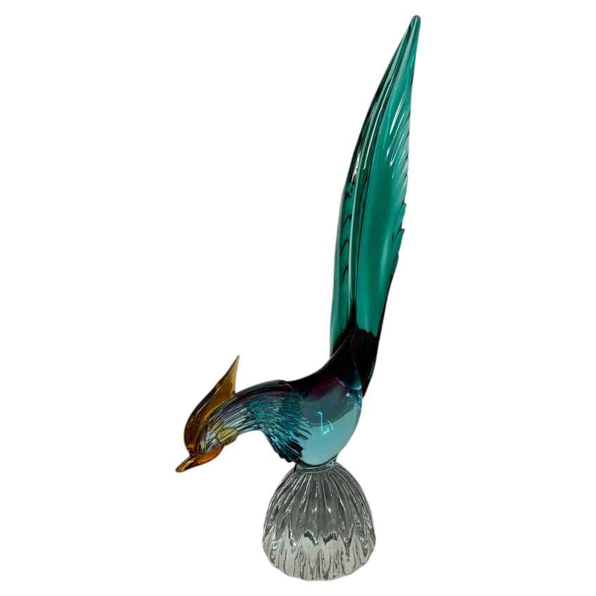 Mexican Sculpture In Murano Glass Attributed To Archimede Seguso
