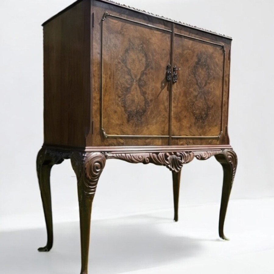 British Art Deco cocktail cabinet